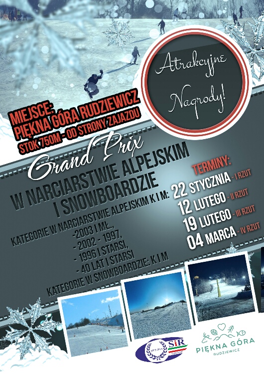 I Narciarski Piątek Plakat